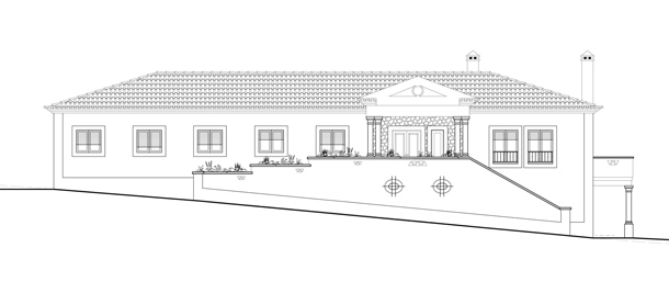 Projeto de Arquitectura, Quinta em Vila Verde dos Francos, Alenquer